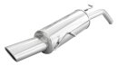 Peugeot 207CC 1.6 16V 120PS Sportauspuff 120x80mm Edelstahl