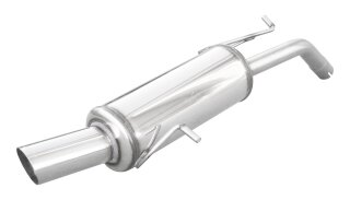 Peugeot 207 CC 1.6 16V 120PS Sportauspuff 90mm RALLY Edelstahl