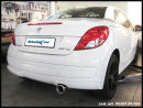 Peugeot 207 CC 1.6 16V 120PS Sportauspuff 90mm Rally...