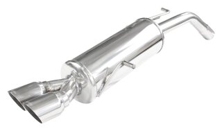 PEUGEOT 207 1.6 16V GTI 175PS Sportauspuff 2x80mm RACING Edelstahl