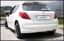 Peugeot 207 1.6 16V THP 150PS Sportauspuff 102mm Edelstahl