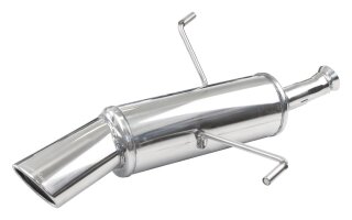 Peugeot 206 SW 2.0 HDi 90PS Sportauspuff 120x80mm Edelstahl