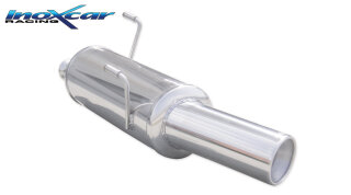 PEUGEOT 206 CC 2.0 16V 136PS Sportauspuff 102mm Edelstahl