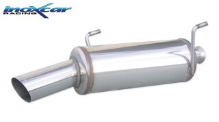 Peugeot 206 CC 1.6 16V 109PS Sportauspuff 90mm RALLY Edelstahl