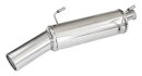 PEUGEOT 206 2.0 HDI 90PS Sportauspuff 102mm Edelstahl
