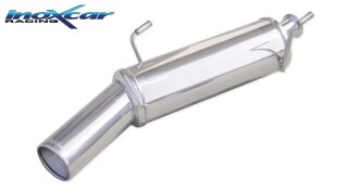 PEUGEOT 206 1.6 HDI 110PS Sportauspuff 102mm Edelstahl