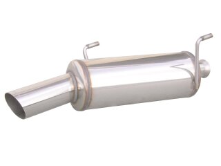 Peugeot 206 2.0 16V GTI 136PS Sportauspuff 90mm RALLY Edelstahl