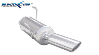 PEUGEOT 206 GT WRC 135PS Sportauspuff 120x80mm Edelstahl