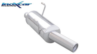 PEUGEOT 206 GT WRC 135PS Sportauspuff 80mm Edelstahl