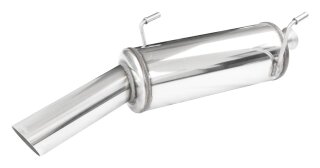 PEUGEOT 206 GT WRC 135PS Sportauspuff 90mm RALLY Edelstahl