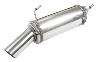 PEUGEOT 206 1.4 16V/1.4 16V XS 90PS Sportauspuff 90mm RALLY Edelstahl