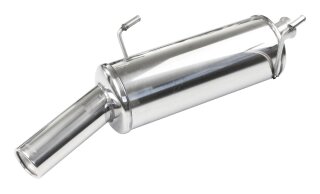 PEUGEOT 206 1.4 75PS Sportauspuff 80mm Edelstahl