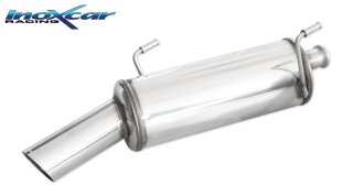 Peugeot 206 1.4 75PS Sportauspuff 90mm RALLY Edelstahl