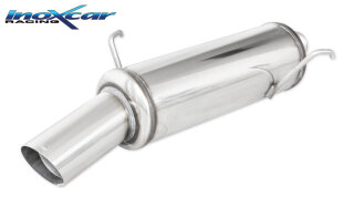 PEUGEOT 206 1.6 88PS Sportauspuff 90mm RALLY Edelstahl