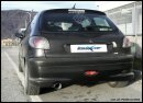 PEUGEOT 206 1.4 75PS Sportauspuff 90mm RALLY Edelstahl
