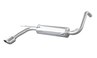 Peugeot 107 1.0 12V 68PS Sportauspuff 120x80mm Edelstahl