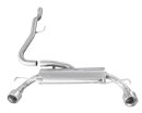 Opel Corsa D 1.6 OPC 192PS Duplex-Sportauspuff 102mm...