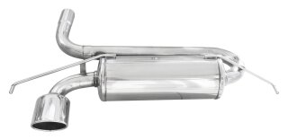 Opel Corsa D 1.6 Turbo GSI 150PS Inoxcar Sportauspuff 120x80mm Edelstahl