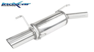 OPEL CORSA C 1.7 16V CDTI 101PS Sportauspuff 90mm RALLY Edelstahl