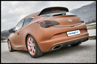 Opel ASTRA J OPC 2.0 Turbo 280PS Mittelschalldämpfer Edelstahl