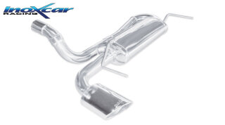 Opel ASTRA J 1.6 TURBO S 180PS Sportauspuff 120x80mm Oblong Edelstahl