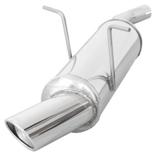 MINI COOPER 1.6 115PS Sportauspuff 90mm X-RACE Edelstahl