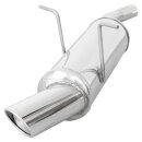 MINI COOPER 1.6 115PS Sportauspuff 90mm X-RACE Edelstahl