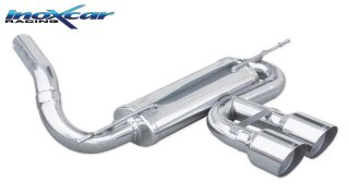 Ford Focus 2.0T ST 250PS Sportauspuff 2x102mm RACING Edelstahl
