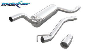 FORD FOCUS 2.0 16V 130PS Sportauspuff 80mm Edelstahl