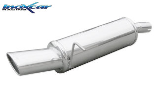 FORD FIESTA 1.4 TDCi 68PS Sportauspuff 120x80mm Edelstahl