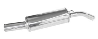 Ford Fiesta 2.0 16V ST 150PS Sportauspuff 80mm Edelstahl