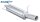 FORD FIESTA 1.6 16V S 100PS Sportauspuff 80mm Edelstahl