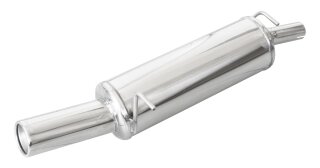 FORD FIESTA 1.2 16V 75PS Sportauspuff 80mm Edelstahl