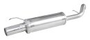 FORD ESCORT 1.8 16V 102PS Sportauspuff 80mm Edelstahl
