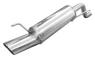 Fiat Grande Punto 199 1.3 16V MJET 75PS Inoxcar Sportauspuff 120x80mm Edelstahl