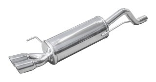 Fiat Grande Punto 199 1.4 16V Turbo T-JET 120PS Inoxcar Sportauspuff 2x70mm RACING Edelstahl