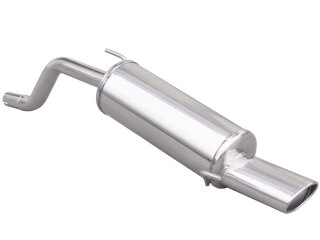 Fiat Grande Punto 199 1.2 8V 65PS Sportauspuff 120X80mm Edelstahl