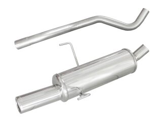 Fiat Punto 188 1.8 16V HGT 131PS Inoxcar Sportauspuff 80mm Edelstahl