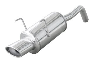 Fiat Panda 169 1.4 16V 100HP 100PS Sportauspuff 120x80mm Edelstahl