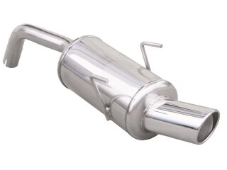 Fiat Panda 169 1.4 16V 100PS Sportauspuff 90mm X-RACE Edelstahl