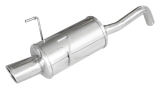 Fiat 500 1.3 16V JTD MJET 75PS Sportauspuff 90x70mm Edelstahl