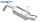 Fiat 500 1.3 16V JTD MJET 75PS Sportauspuff 90mm X-RACE Edelstahl