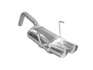 Fiat 500 1.4 16V 100PS Inoxcar Sportauspuff 2x70mm RACING Edelstahl