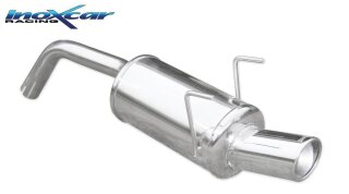 Fiat 500 1.4 16V 100PS Sportauspuff 90mm X-RACE Edelstahl