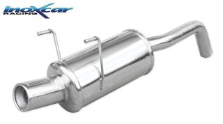 Fiat 500 1.4 16V 100PS Inoxcar Sportauspuff 80mm Edelstahl