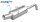 Fiat 500 1.2 8V 69PS Sportauspuff 80mm Edelstahl