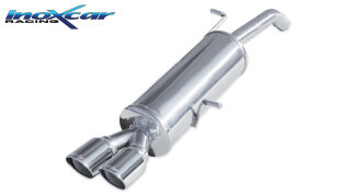CITROEN DS3 1.6 Turbo Sportauspuff 2x80mm X-RACE Edelstahl
