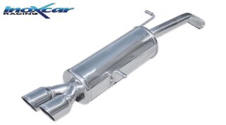 CITROEN DS3 1.6 Turbo Sportauspuff 2x80mm RACING Edelstahl