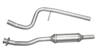 Citroen C2 1.6 16V VTS 125PS Mittelschalldämpfer Edelstahl