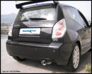 Citroen C2 1.4/1.4 VTR 75PS Sportauspuff 90mm Rally...